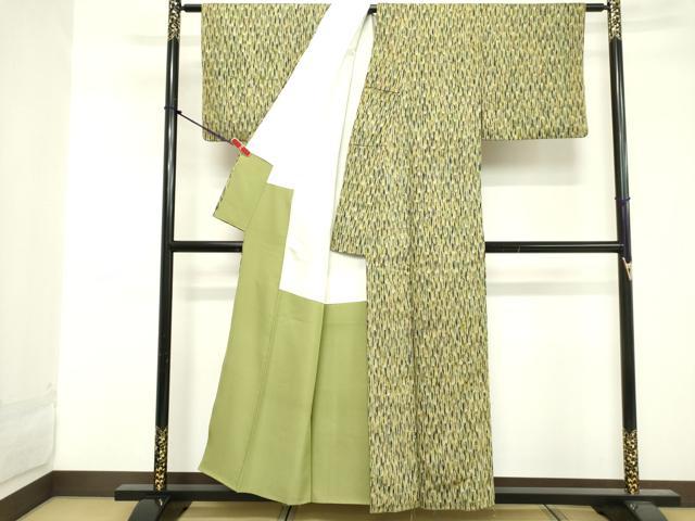 平和屋着物■上質な小紋 霞文 正絹 逸品 DABE7894cd