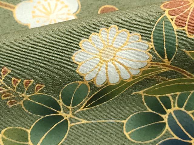 平和屋着物■訪問着 風景文 松竹梅 金彩 正絹 逸品 DABE7905cd