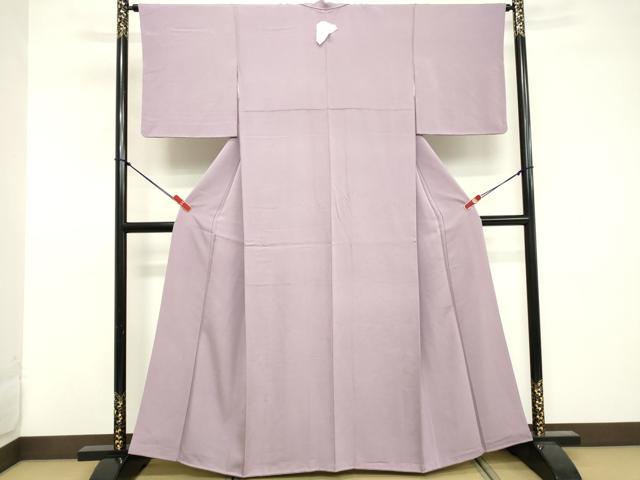 平和屋着物■上質な色無地 淡紅藤色 正絹 逸品 DABE7911cd