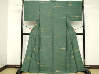 平和屋着物■小紋 横段文 洗える着物 DABE7928cd