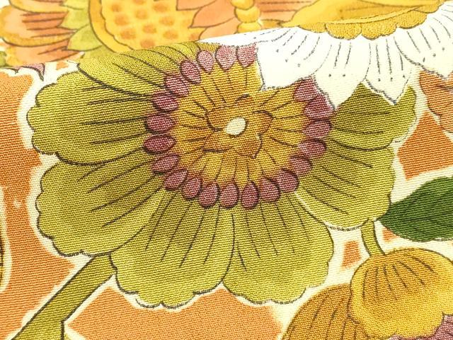平和屋着物■上質な小紋 手描き 花鳥文 正絹 逸品 DABE7935cd