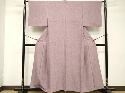 平和屋着物■上質な小紋 小花文 正絹 逸品 DABE7963cd