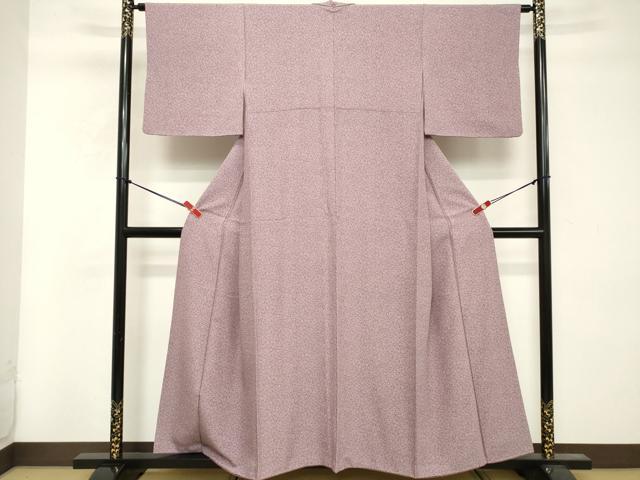 平和屋着物■上質な小紋 小花文 正絹 逸品 DABE7963cd