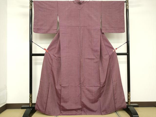 平和屋着物■上質な紬 間道 正絹 逸品 DABE7983cd