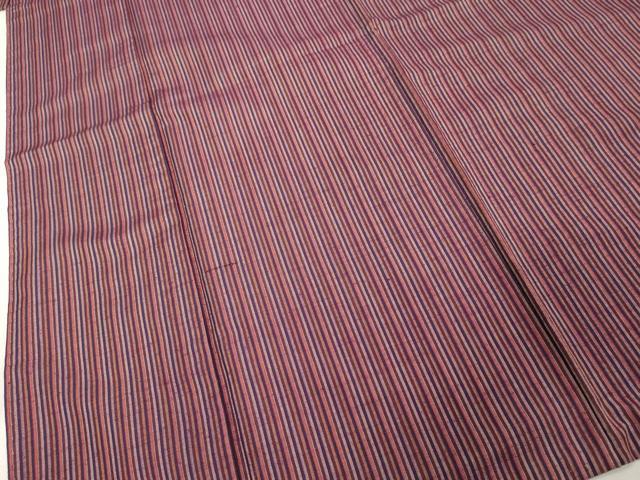 平和屋着物■上質な紬 間道 正絹 逸品 DABE7983cd