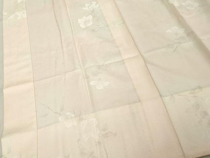 平和屋着物■長襦袢 無双仕立て 舞花文 暈し染め 正絹 逸品 DABE7998cd