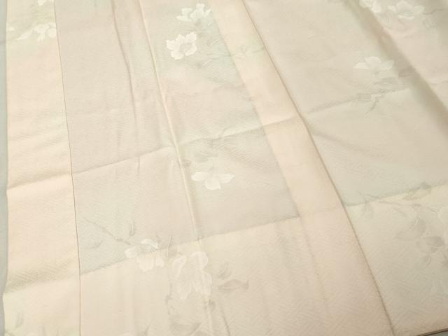 平和屋着物■長襦袢 無双仕立て 舞花文 暈し染め 正絹 逸品 DABE7998cd