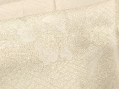 平和屋着物■長襦袢 無双仕立て 舞花文 暈し染め 正絹 逸品 DABE7998cd