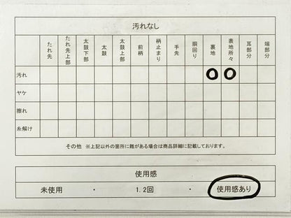 平和屋着物◎六通柄　京袋帯　立波文　金銀糸　正絹　逸品　DABE8151xg