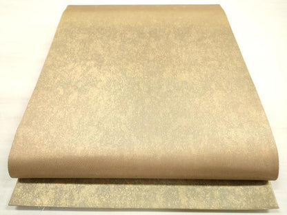 平和屋着物◎六通柄袋帯 霞文 金糸 引箔 正絹 逸品 DABE8271xg