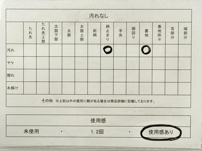 平和屋着物◎六通柄　本袋帯　天井花丸文　金糸　正絹　逸品　DABE8428xg