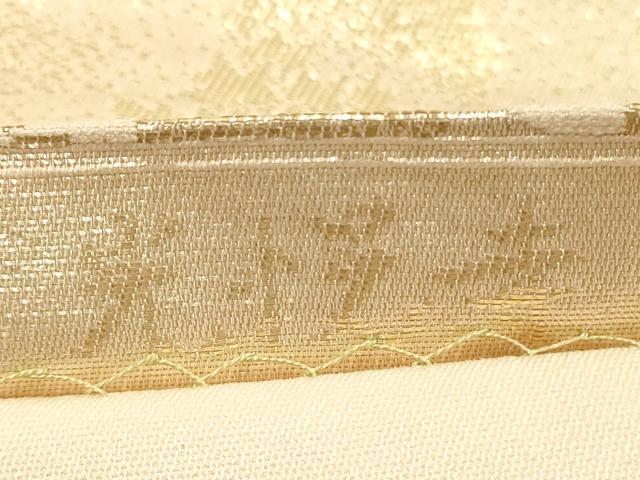 平和屋着物◎六通柄袋帯　京洛百景　光悦寺　金糸　正絹　逸品　DABE8442xg
