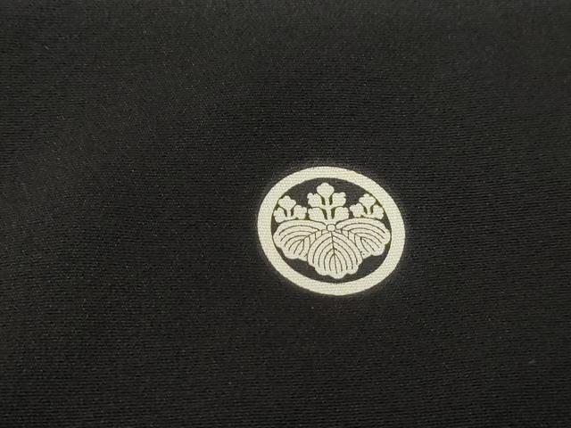 平和屋着物■豪華黒留袖 駒刺繍 エ霞花鳥文 金銀彩 正絹 逸品 DABE8551qa