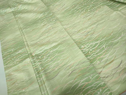 平和屋着物■上質な小紋 露芝文 暈し染め 正絹 逸品 DABE8557qa