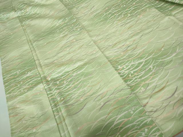 平和屋着物■上質な小紋 露芝文 暈し染め 正絹 逸品 DABE8557qa