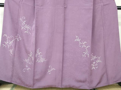 平和屋着物■訪問着　ろうけつ染め　地紋起こし　花唐草文　正絹　逸品　DABE8589qa