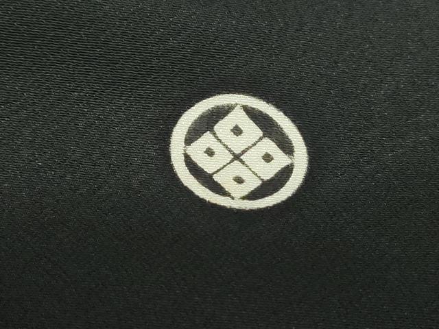平和屋着物■豪華黒留袖　総刺繍　駒刺繍　草花文　金銀糸　正絹　逸品　DABE8594qa