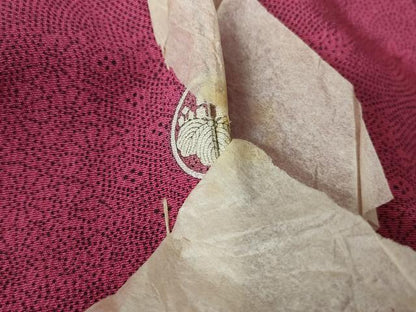 平和屋着物■江戸小紋　寄せ小紋柄　正絹　逸品　DABE8614qa
