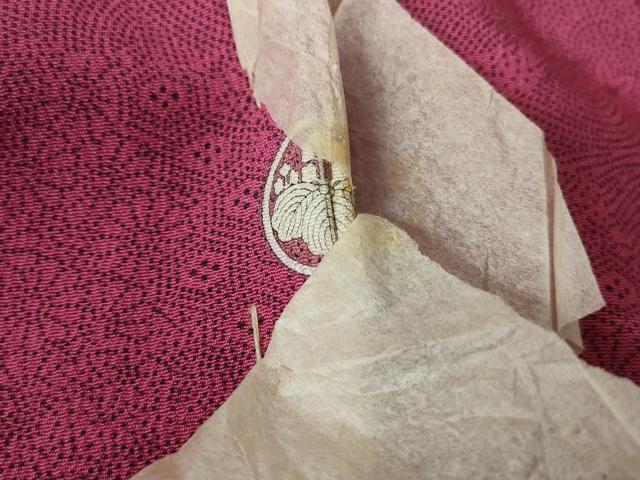 平和屋着物■江戸小紋　寄せ小紋柄　正絹　逸品　DABE8614qa