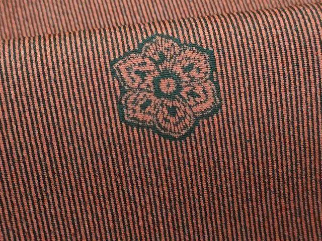 平和屋着物■上質な小紋　舞花間道　正絹　逸品　DABE8615qa