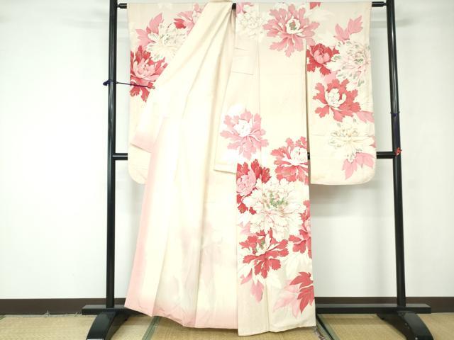 平和屋着物■豪華振袖　乱菊　金糸　金彩　正絹　逸品　DABE8623qa