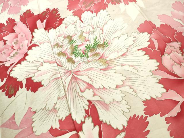 平和屋着物■豪華振袖　乱菊　金糸　金彩　正絹　逸品　DABE8623qa