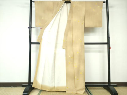 平和屋着物■訪問着　箔散らし文　暈し染め　正絹　逸品　DABE8626qa