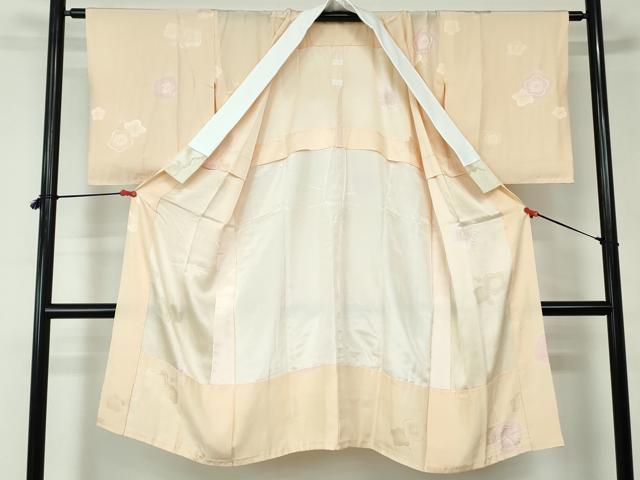 平和屋着物■長襦袢 無双仕立て 絞り 舞梅文 正絹 逸品 DABE8648qa