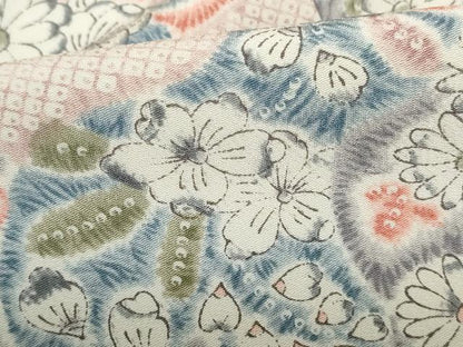 平和屋着物■上質な小紋 辻が花 正絹 逸品 DABE8651qa