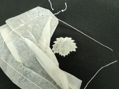 平和屋着物■豪華黒留袖 刺繍 樹林文 暈し染め 金糸 金彩 正絹 逸品 DABE8683qa