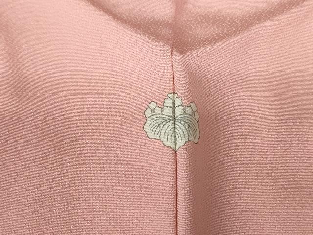 平和屋着物■訪問着 寿光織 御所車花文 暈し染め 金糸 正絹 逸品 DABE8693qa