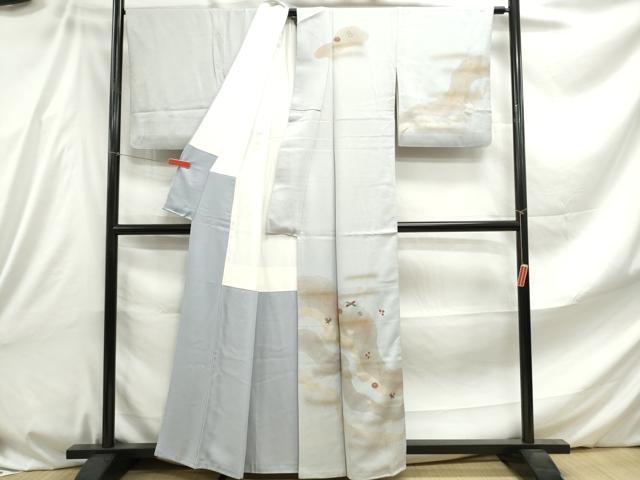 平和屋着物■訪問着 道長宝尽くし花文 暈し染め 金彩 正絹 逸品 DABE8797qa