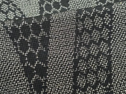 平和屋着物■上質な紬 よろけ縞 正絹 逸品 DABE8830qa