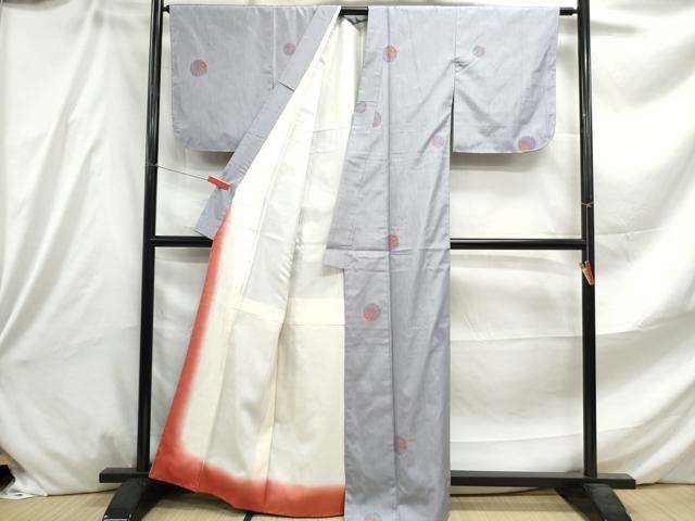 平和屋着物□上質な紬 花織 手鞠 正絹 逸品 DABE8832qa