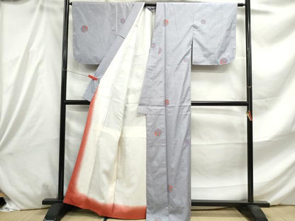 平和屋着物■上質な紬 花織 手鞠 正絹 逸品 DABE8832qa