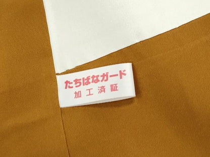 平和屋着物■上質な紬 幾何学文 正絹 逸品 DABE8833qa