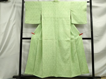 平和屋着物■大変加工の良い総絞り小紋 正絹 逸品 DABE8838qa