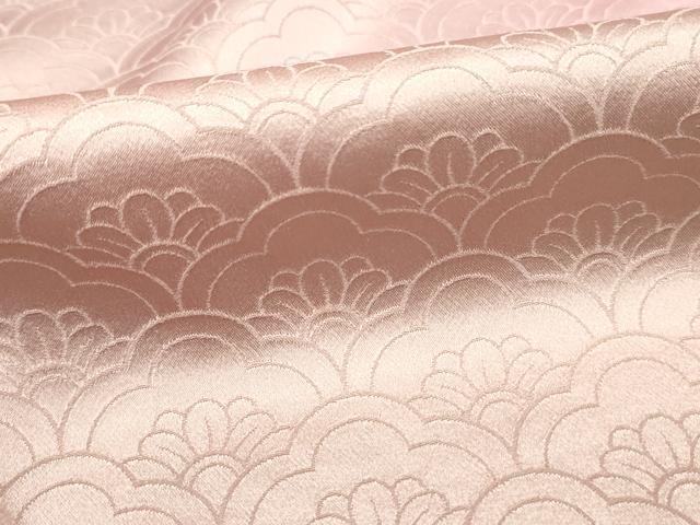 平和屋着物■上質な小紋 青海波花文 暈し染め 正絹 逸品 DABE8850qa