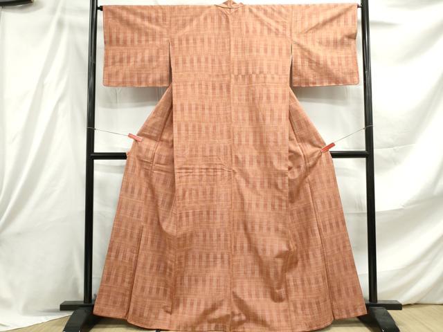 平和屋着物■上質な紬 間道 正絹 逸品 DABE8855qa