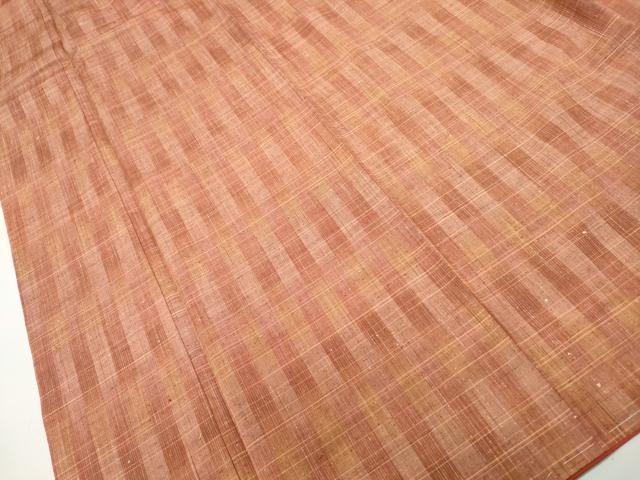 平和屋着物■上質な紬 間道 正絹 逸品 DABE8855qa