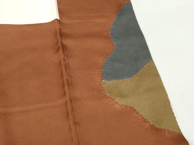 平和屋着物■訪問着 絞り 刺繍 道長地紙花文 金彩 正絹 逸品 DABE8862qa