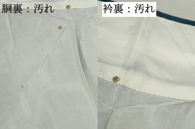 平和屋着物■上質な紬 間道 正絹 逸品 DABE8894qa