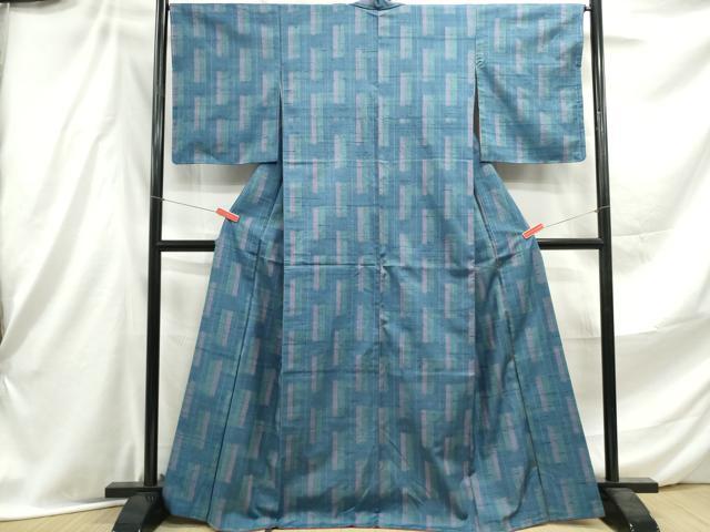 平和屋着物■上質な紬 間道 正絹 逸品 DABE8894qa