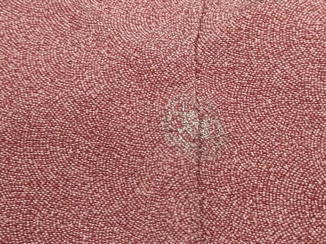 平和屋着物■江戸小紋 作家物 鮫小紋柄 鬼しぼ縮緬 正絹 逸品 DABE8906qa