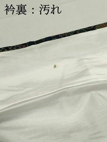 平和屋着物■上質な紬 切嵌花文 正絹 逸品 DABE8926qa