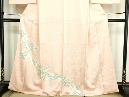 平和屋着物■訪問着 絞り 辻が花 正絹 逸品 DABE9185sf