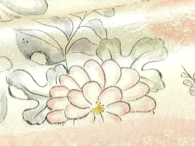平和屋着物■訪問着 絞り 辻が花 正絹 逸品 DABE9185sf