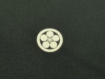 平和屋着物■豪華黒留袖 作家物 駒刺繍 樹林文 金彩 正絹 逸品 DABE9186sf