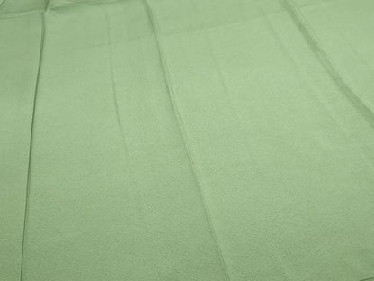 平和屋着物■上質な色無地 柳染 正絹 逸品 DABE9191sf