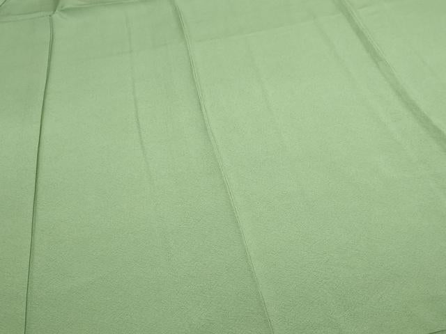 平和屋着物■上質な色無地 柳染 正絹 逸品 DABE9191sf